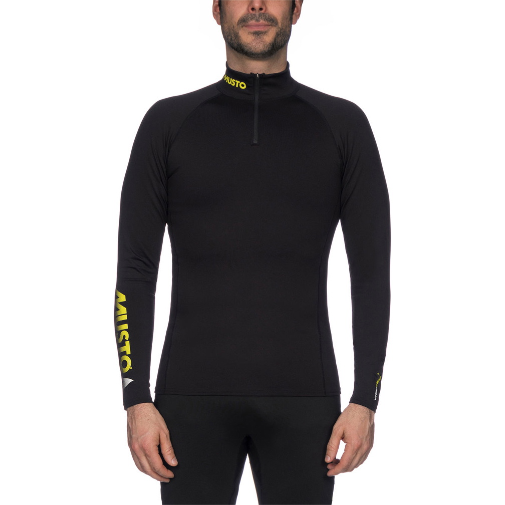 2019 Musto Championship Hydrothermal 1/2 Zip Top Noir SUTS007